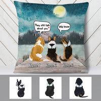 Personalized Dog Memo Conversation Pillow DB31 26O36 thumb 1