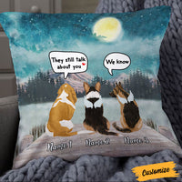 Personalized Dog Memo Conversation Pillow DB31 26O36 thumb 1