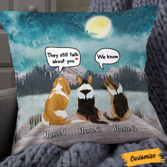 Personalized Dog Memo Conversation Pillow DB31 26O36 1