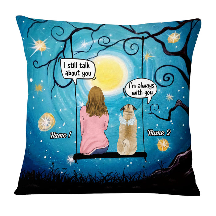 Personalized Dog Memo Conversation Pillow DB22 81O53 1