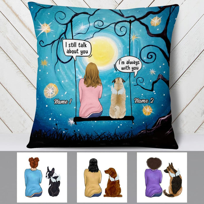 Personalized Dog Memo Conversation Pillow DB22 81O53 1