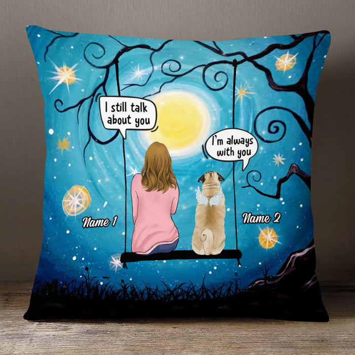 Personalized Dog Memo Conversation Pillow DB22 81O53 1