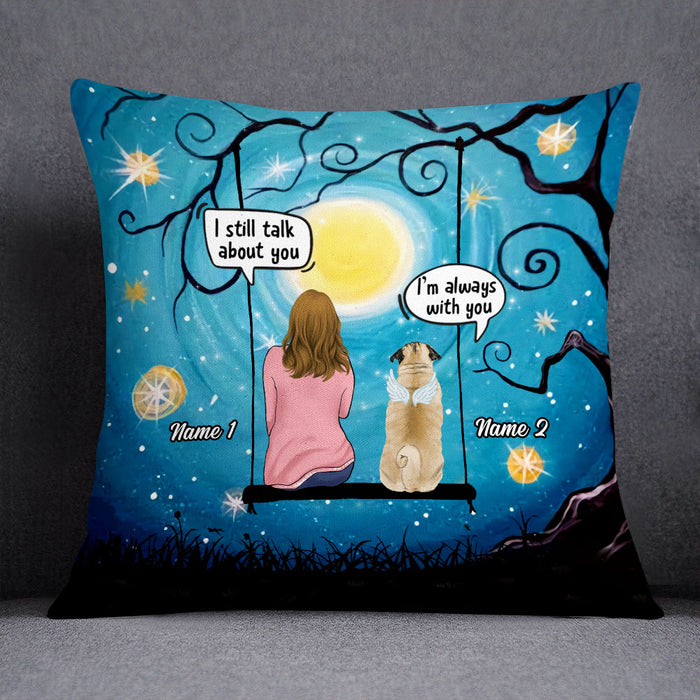 Personalized Dog Memo Conversation Pillow DB22 81O53 1