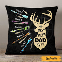Personalized Deer Hunting Dad Grandpa Pillow DB15 81O47 thumb 1