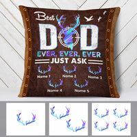 Personalized Deer Hunting Dad Pillow DB12 30O58 thumb 1