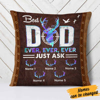 Personalized Deer Hunting Dad Pillow DB12 30O58 thumb 1
