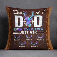 Personalized Deer Hunting Dad Pillow DB12 30O58 thumb 1