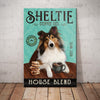 Shetland Sheepdog Coffee Company Canvas AP0703 67O57 1