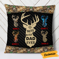 Personalized Deer Hunting Dad Grandpa Pillow DB13 30O53 thumb 1