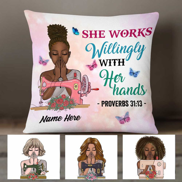 Personalized Love Sewing Pillow DB31 30O58 1