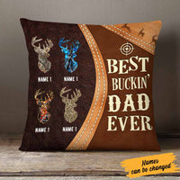 Personalized Deer Hunting Dad Grandpa Pillow DB18 26O58 thumb 1