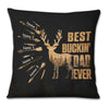 Personalized Deer Hunting Dad Pillow DB34 23O23 1
