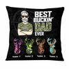 Personalized Deer Hunting Dad Pillow DB19 26O47 1