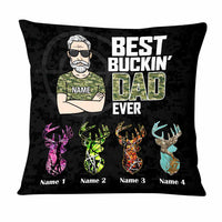 Personalized Deer Hunting Dad Pillow DB19 26O47 thumb 1