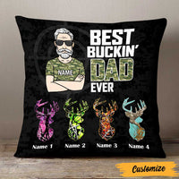 Personalized Deer Hunting Dad Pillow DB19 26O47 thumb 1