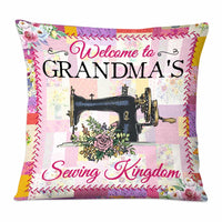 Personalized Love Sewing Girl Mom Grandma Pillow DB33 95O58 thumb 1