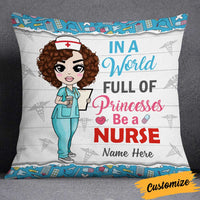 Personalized Be A Proud Nurse Pillow DB42 26O34 thumb 1