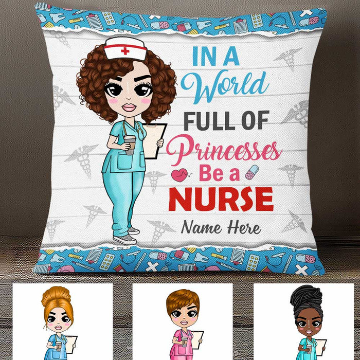Personalized Be A Proud Nurse Pillow DB42 26O34 1