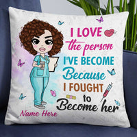 Personalized Proud Nurse Pillow DB44 30O34 thumb 1