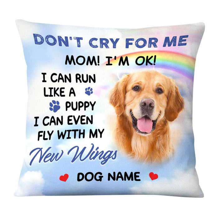 Personalized Dog Memo Photo Pillow DB23 26O58 1