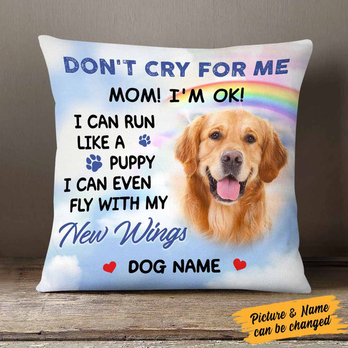 Personalized Dog Memo Photo Pillow DB23 26O58 1