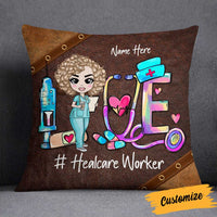 Personalized Proud Nurse Love Pillow DB45 30O58 thumb 1