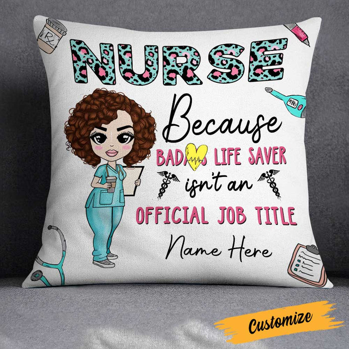 Personalized Proud Nurse Pillow DB43 23O23 1