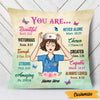 Personalized Proud Nurse Jesus Pillow DB45 95O47 1