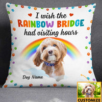 Personalized Dog Memo Photo Pillow DB23 87O34 thumb 1