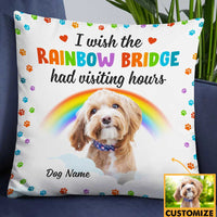 Personalized Dog Memo Photo Pillow DB23 87O34 thumb 1