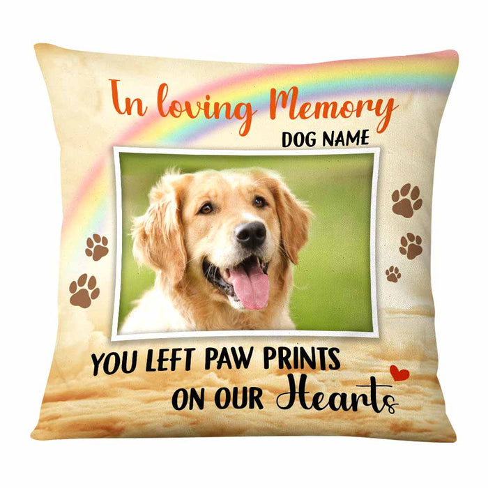 Personalized Dog Memo Photo Pillow DB24 87O58 1