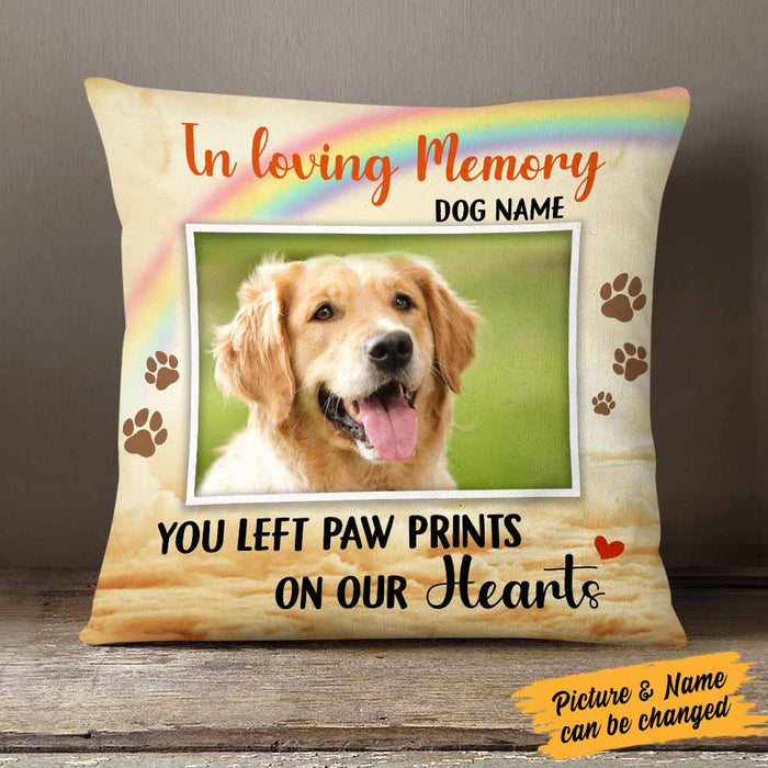 Personalized Dog Memo Photo Pillow DB24 87O58 1
