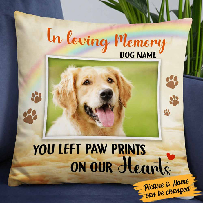 Personalized Dog Memo Photo Pillow DB24 87O58 1