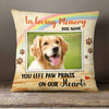 Personalized Dog Memo Photo Pillow DB24 87O58 1
