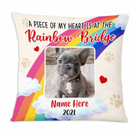 Personalized Dog Memo Photo Pillow DB25 87O47 thumb 1
