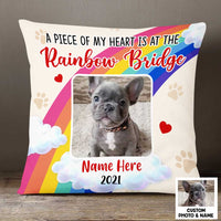 Personalized Dog Memo Photo Pillow DB25 87O47 thumb 1