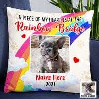 Personalized Dog Memo Photo Pillow DB25 87O47 thumb 1