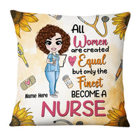 Personalized Proud Nurse Pillow DB44 23O36 thumb 1
