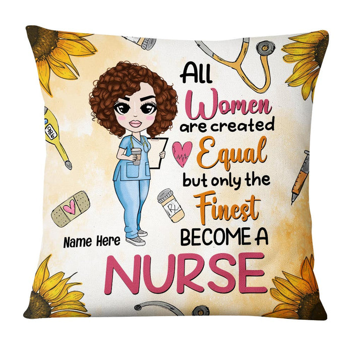 Personalized Proud Nurse Pillow DB44 23O36 1