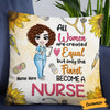Personalized Proud Nurse Pillow DB44 23O36 1