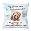 Personalized Dog Memo Photo Inside Your Heart Pillow DB24 26O57 thumb 1