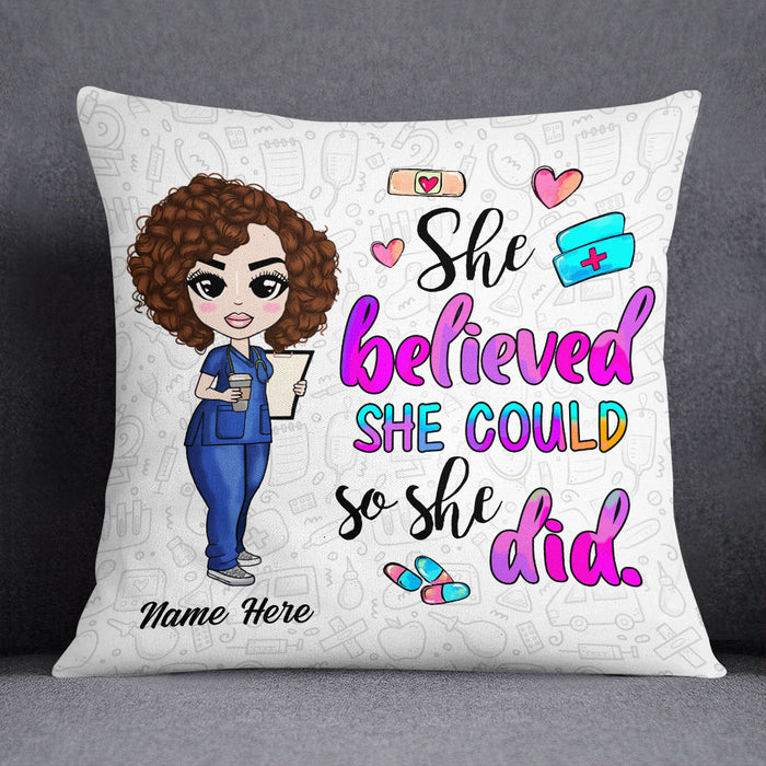 Personalized Proud Nurse Pillow DB43 26O53 1