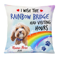 Personalized Dog Memo Photo Pillow DB25 30O53 thumb 1