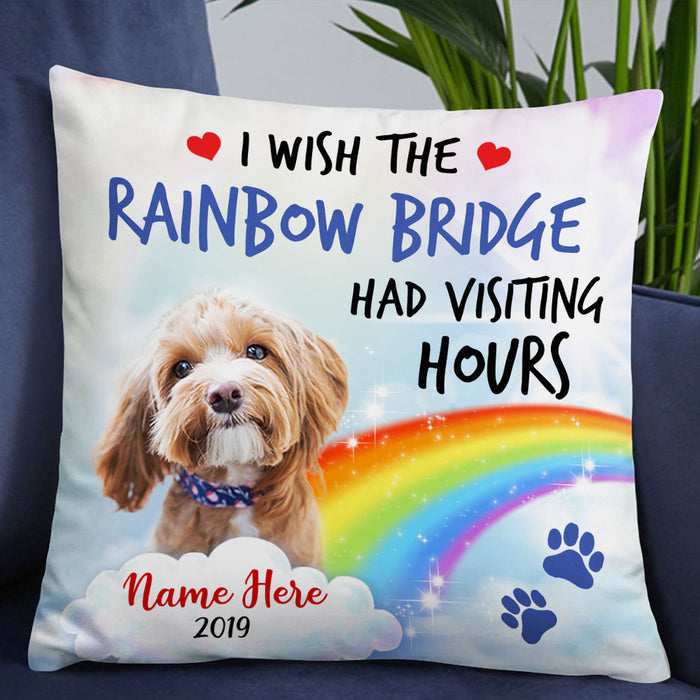 Personalized Dog Memo Photo Pillow DB25 30O53 1