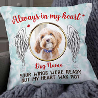 Personalized Dog Memo Photo Pillow DB26 30O57 thumb 1