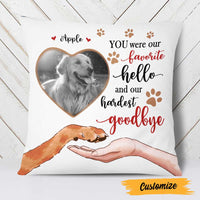 Personalized Dog Memo Photo Pillow DB26 23O23 thumb 1