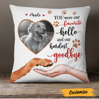 Personalized Dog Memo Photo Pillow DB26 23O23 thumb 1