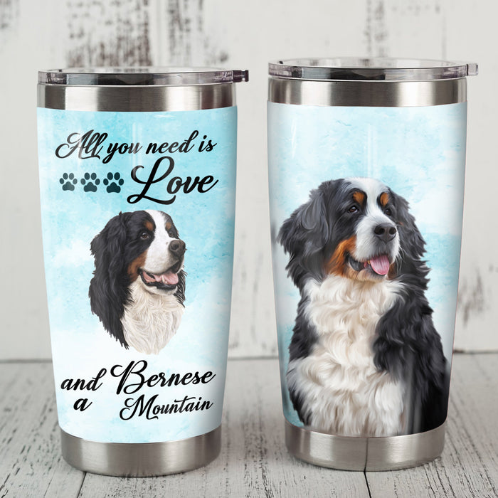 Bernese Mountain Dog Steel Tumbler MR0706 68O31 1