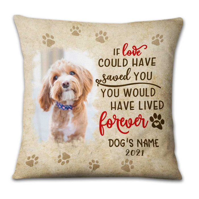 Personalized Dog Memo Photo Pillow DB27 23O23 1