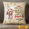 Personalized Dog Memo Photo Pillow DB27 23O23 1